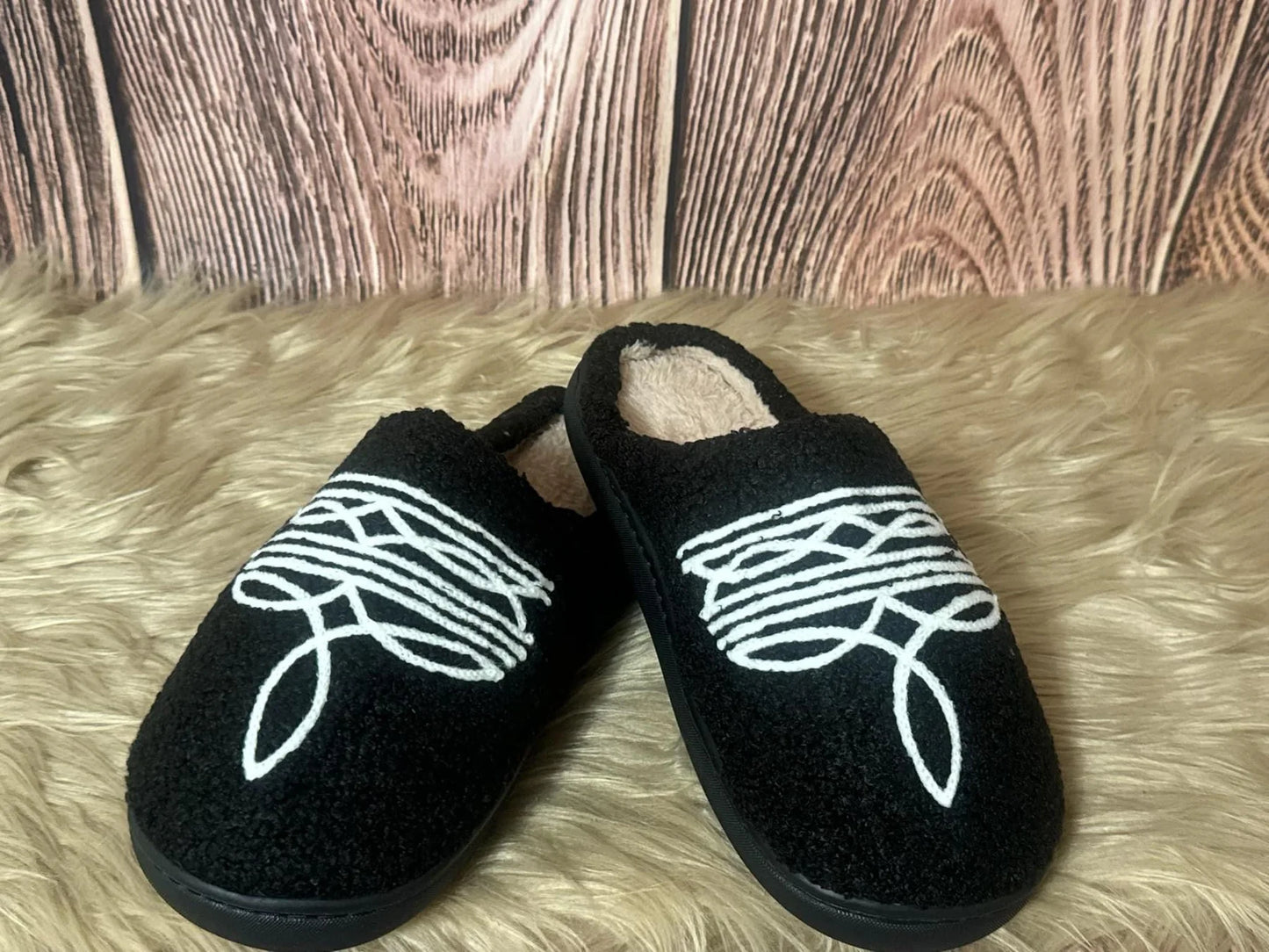 Boot Stitch Slippers