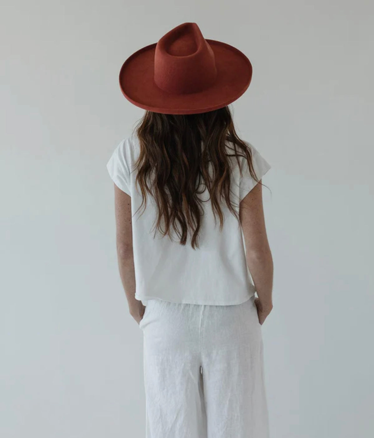 Amelia Pencil Brim by Gigi Pip - Clay