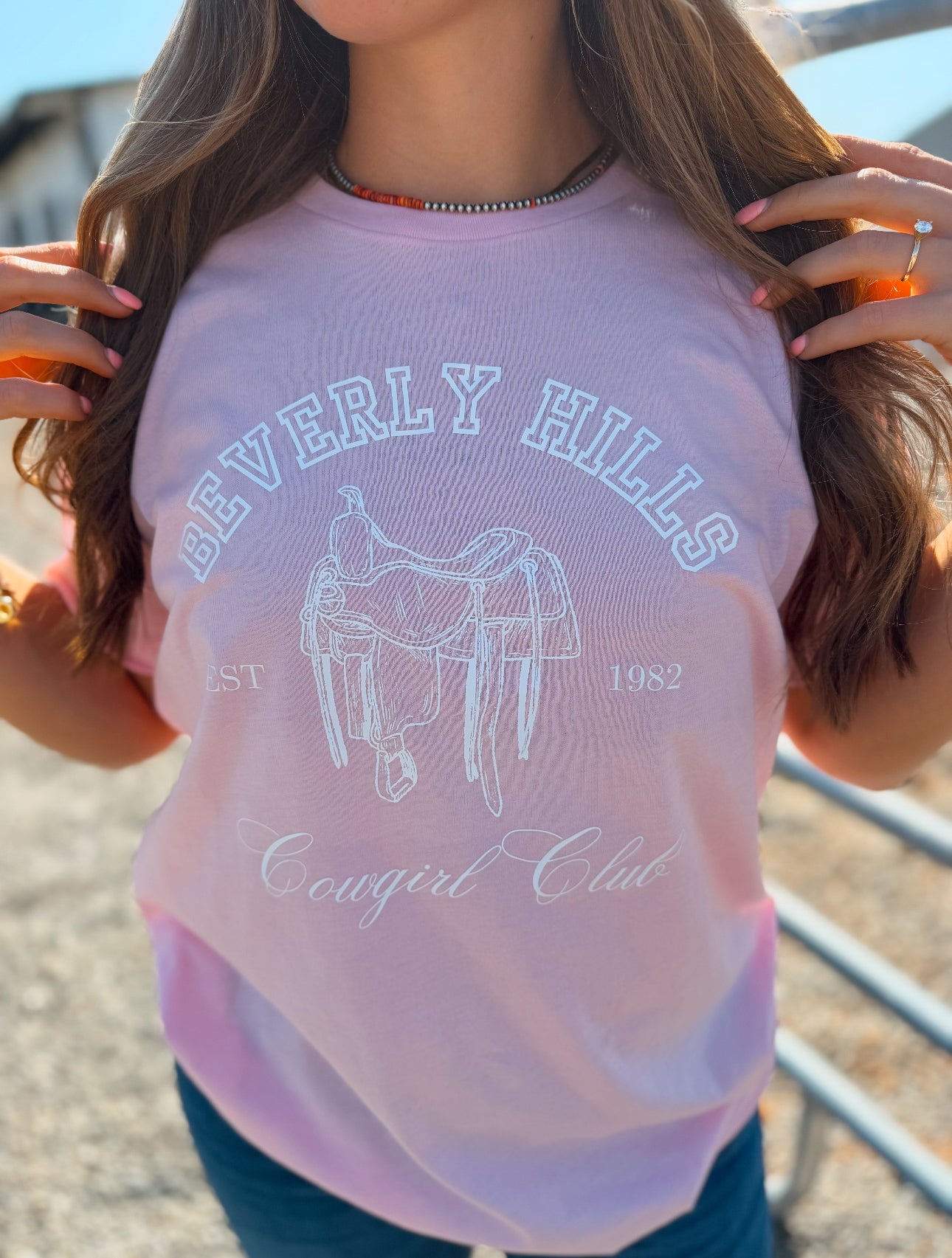 Beverly Hills Cowgirl Club Tee
