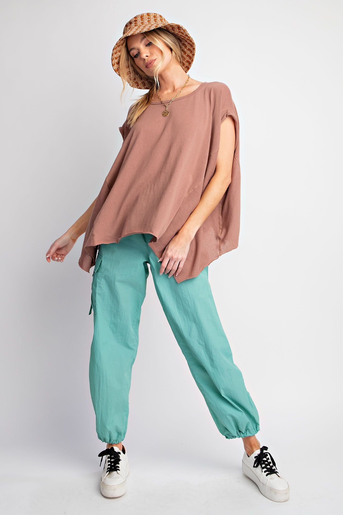 Brown Finn Top