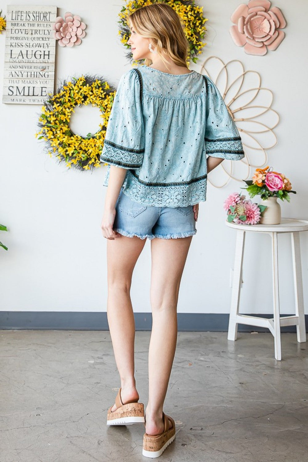 Country Breeze Top - Blue