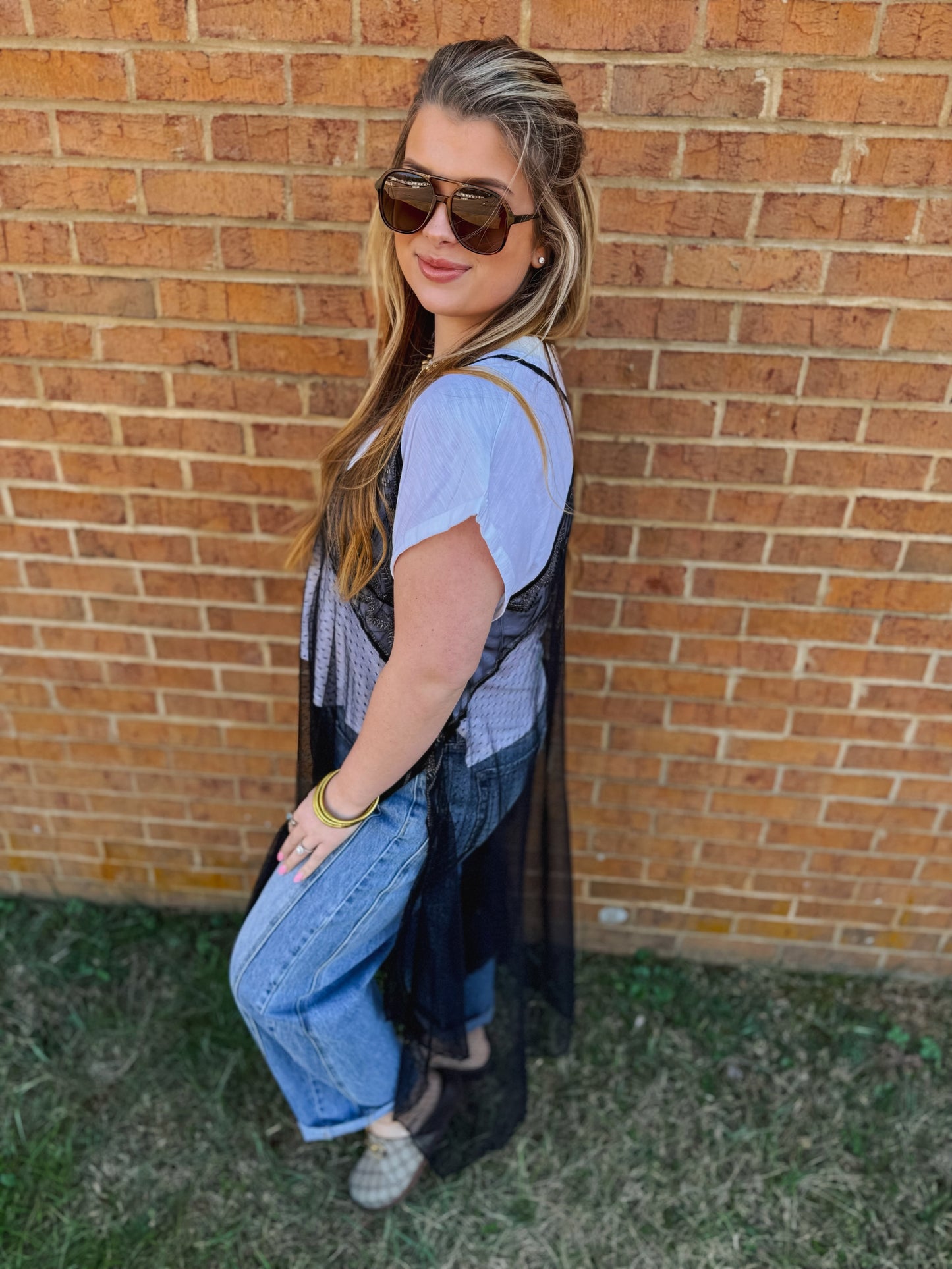 Shelby Sheer Maxi Top