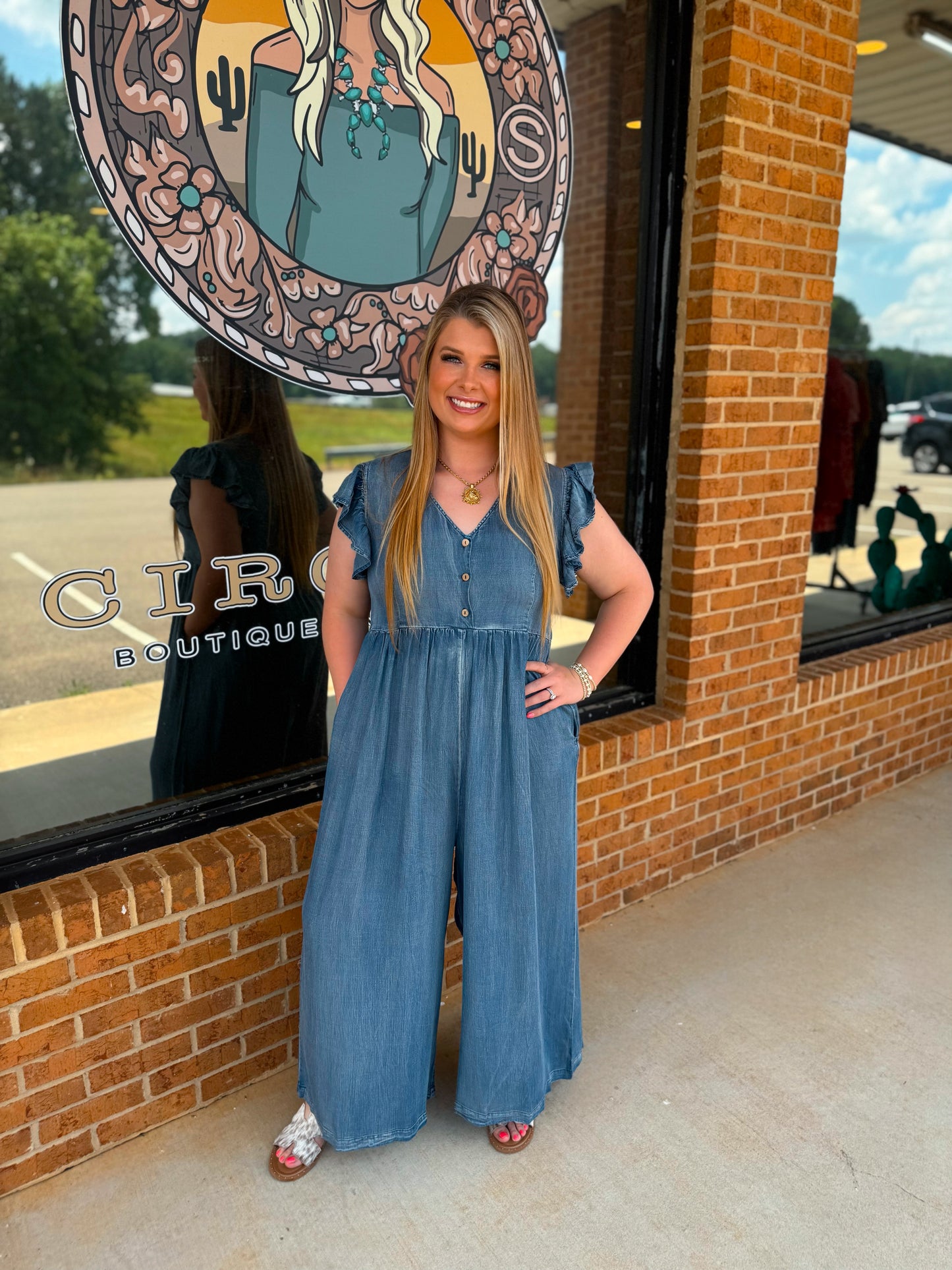 Denim for Days Jumpsuit