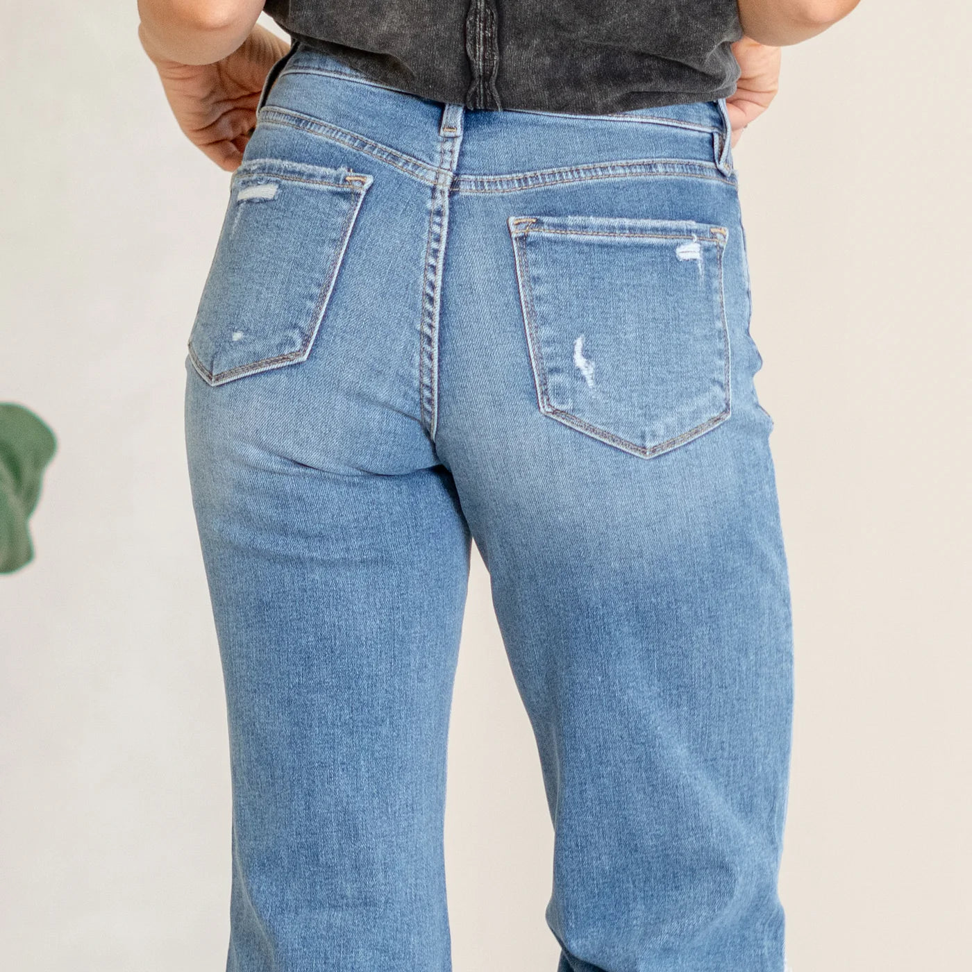 Olivia High Rise Cropped Jeans