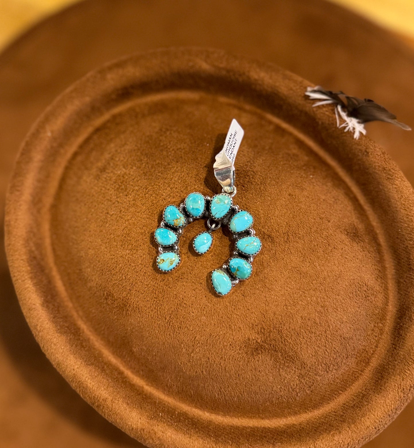 Turquoise Naja Pendant