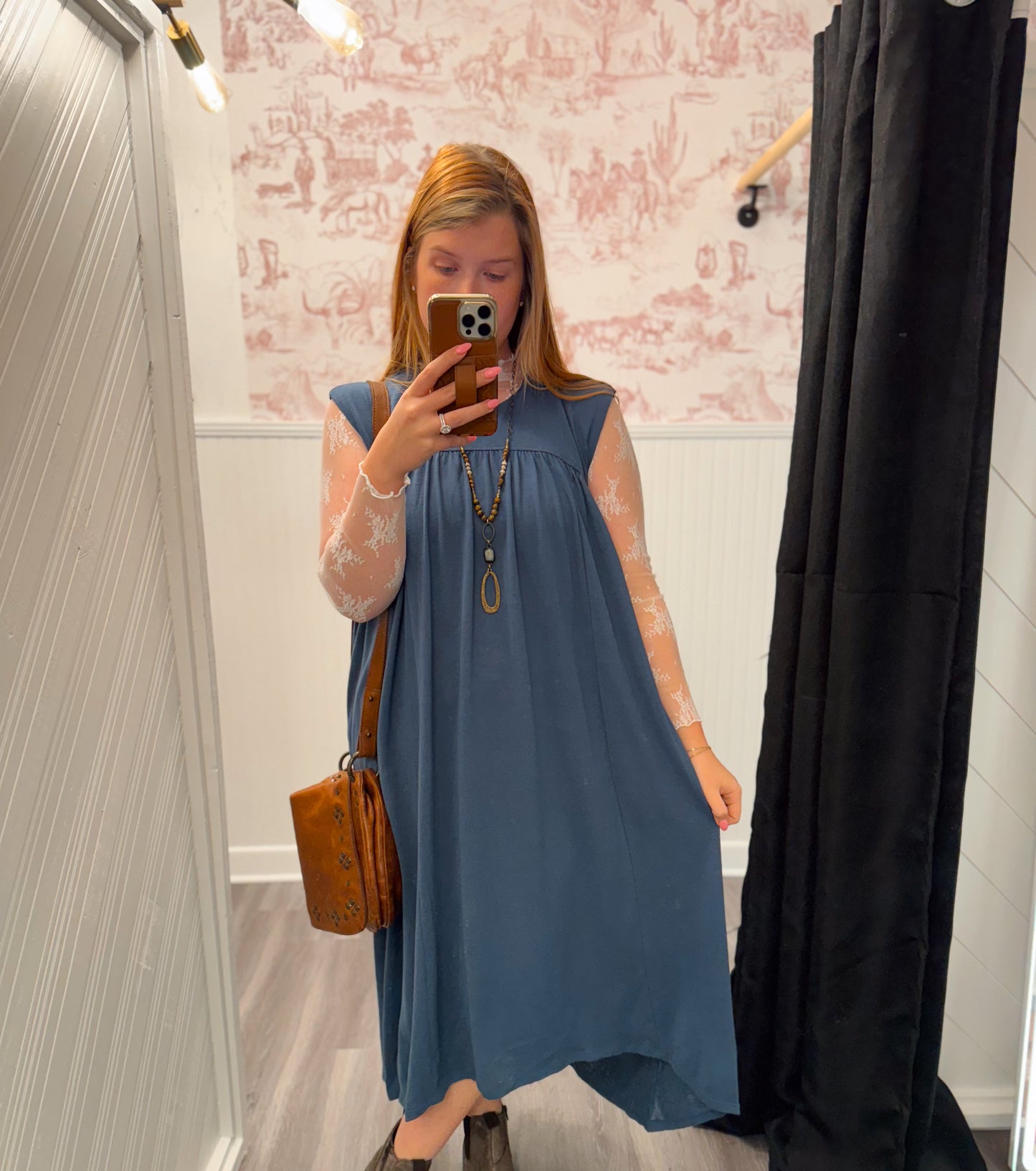 The Nifty Navy Dress