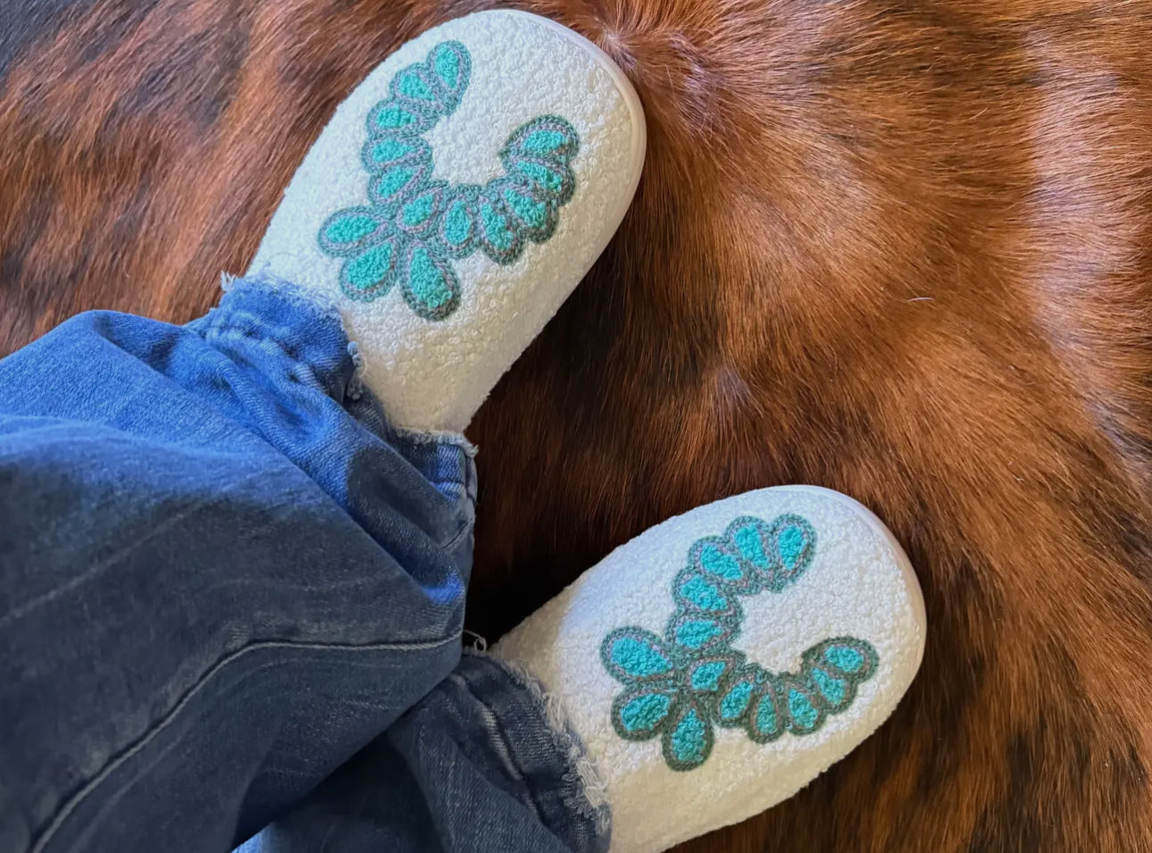 Squash Blossom Slippers