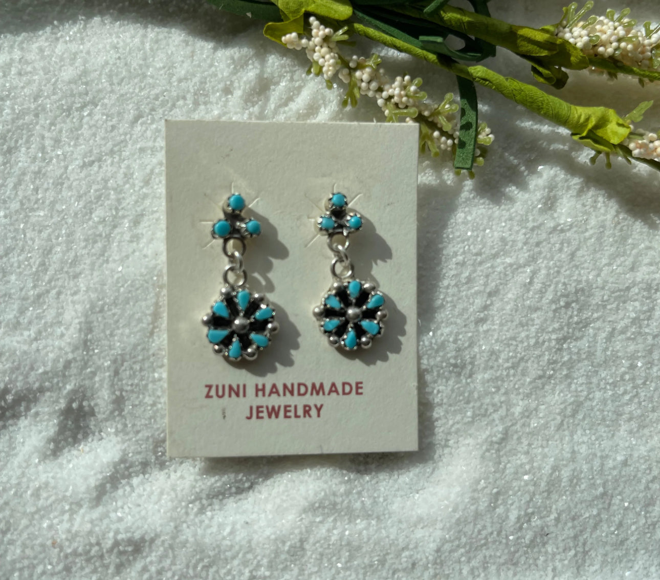 Mini Zuni Cluster Earrings