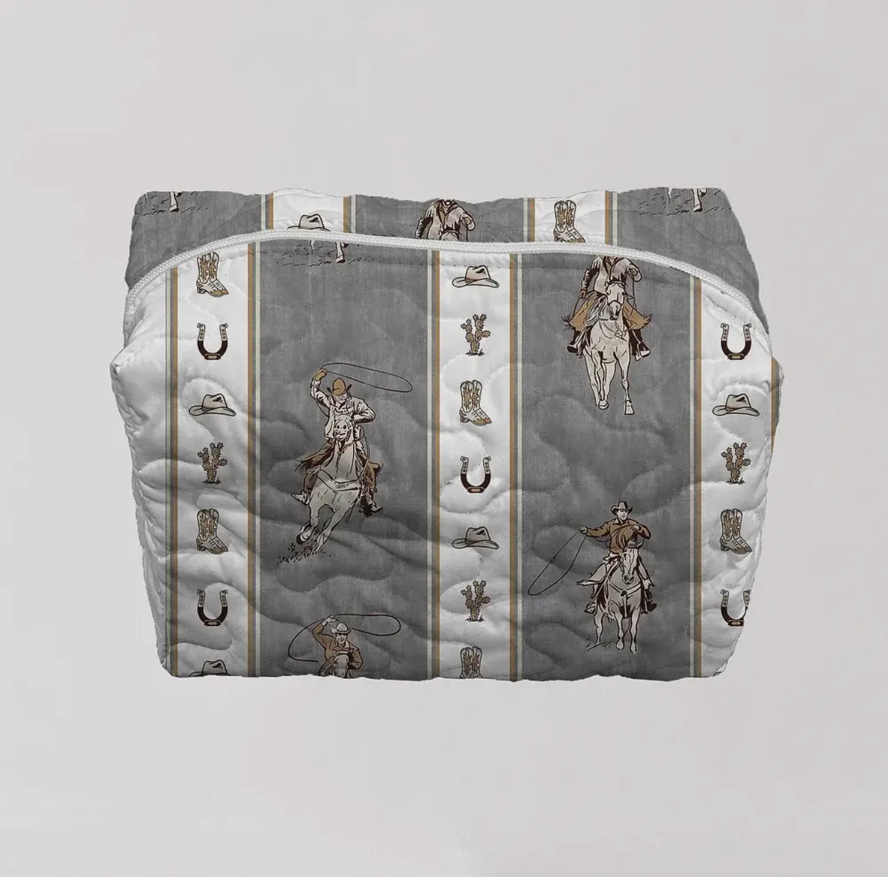 Marshall Western Cosmetic Bag - Large by Ida Mae Home