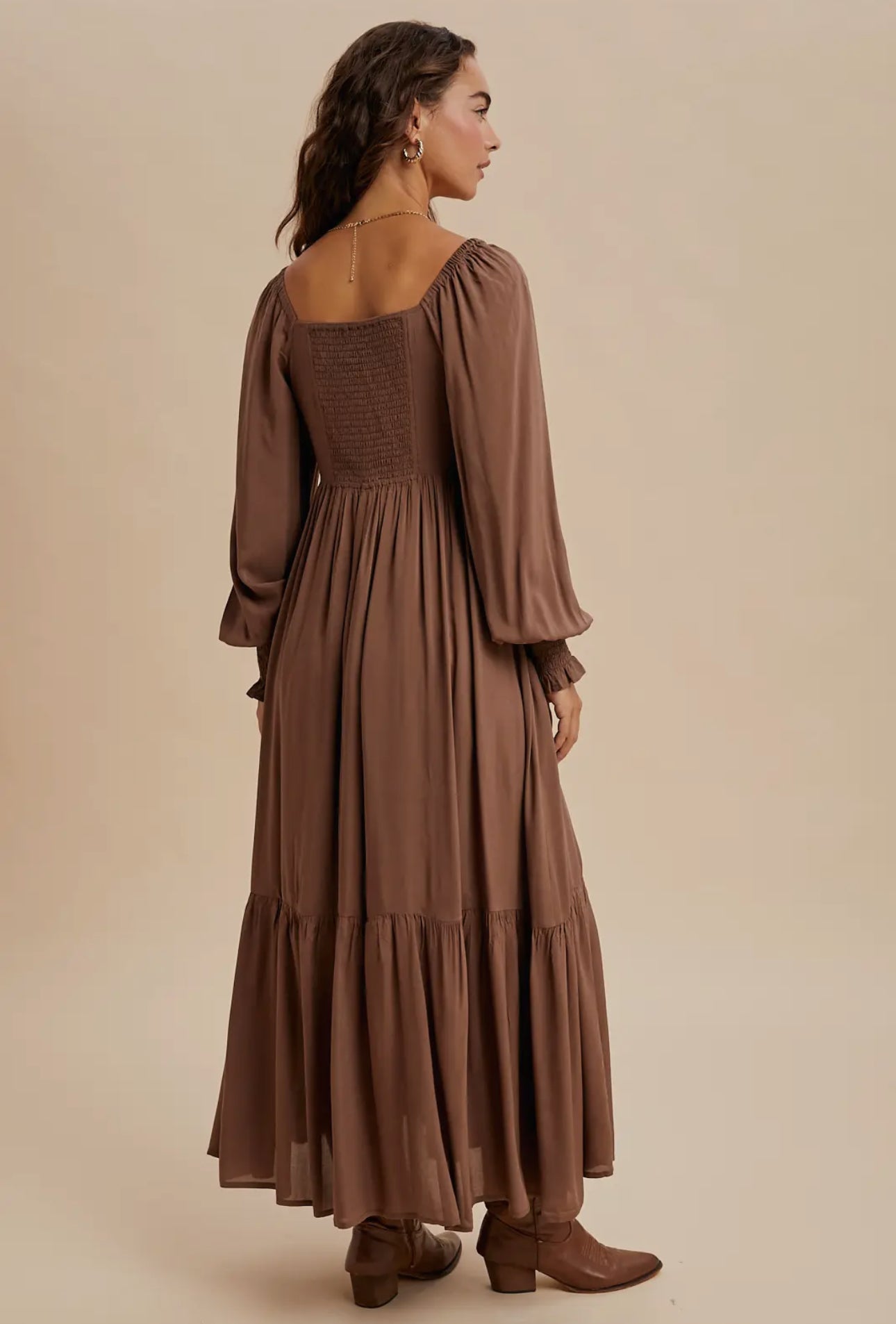 Perfectly Pleated Maxi Dress