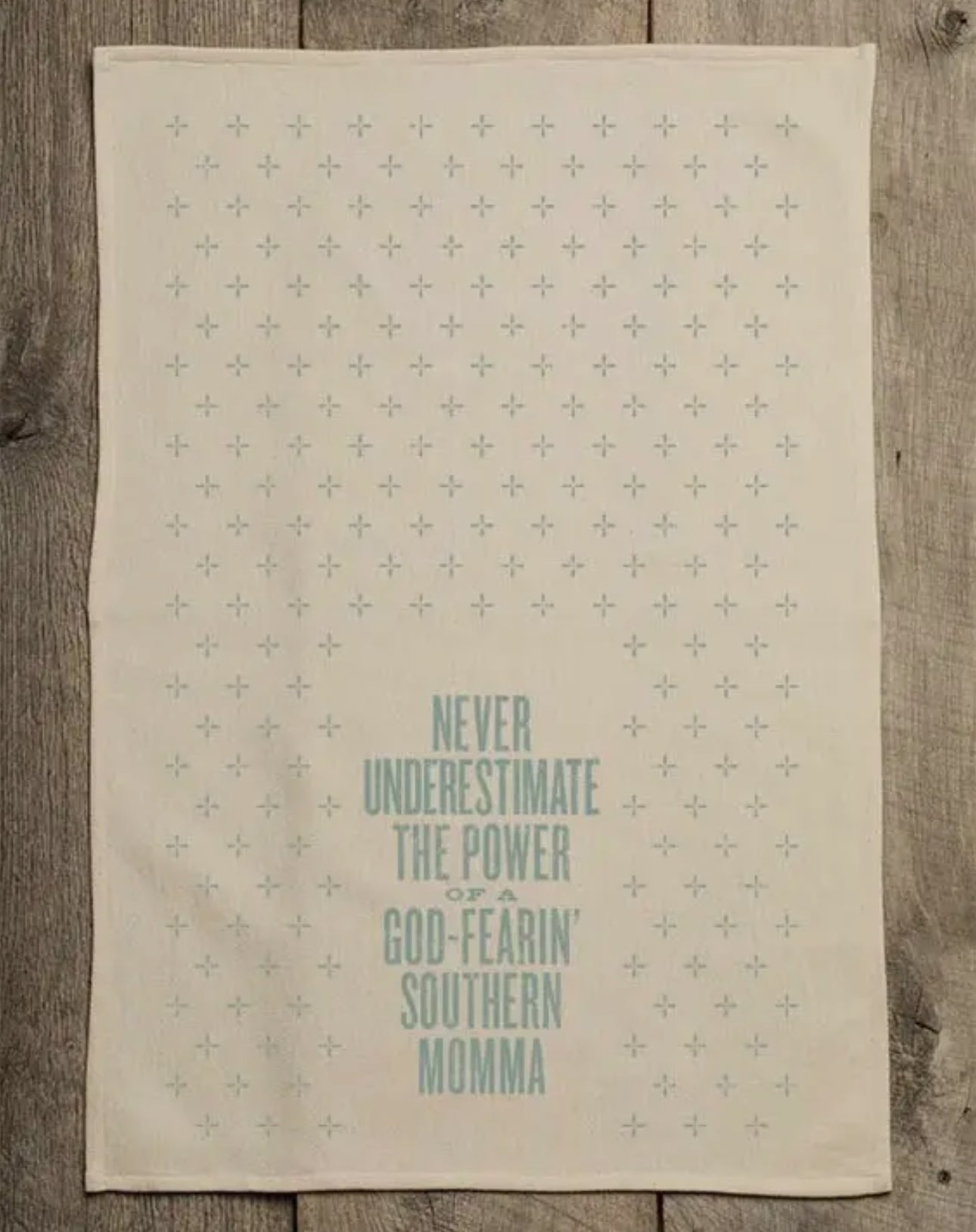 Never Underestimate Mama Kitchen Towel