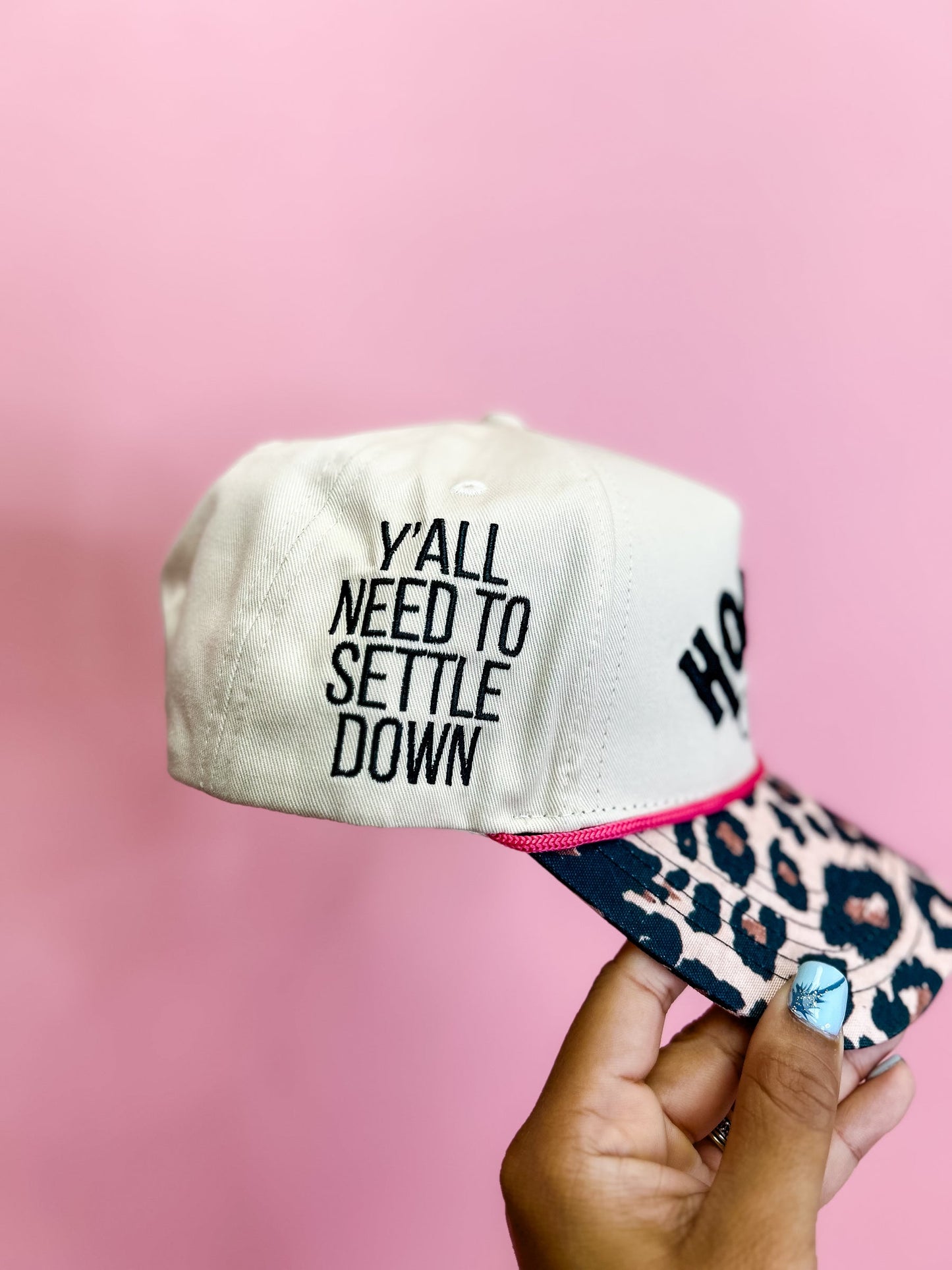 Howdy Leopard Trucker Hat