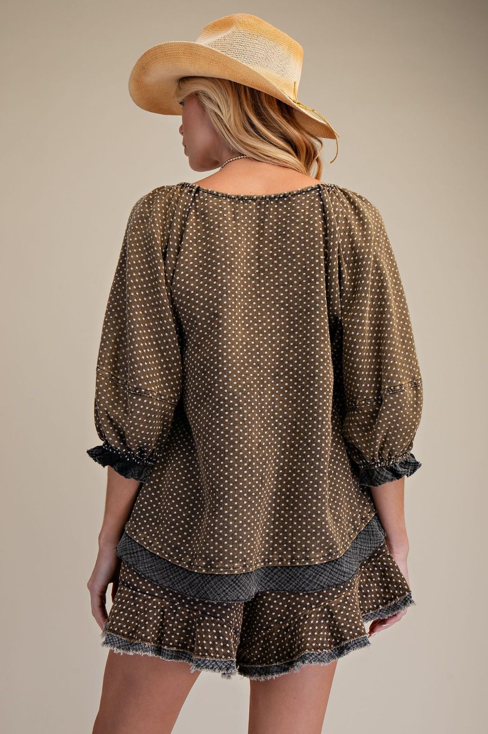 Brown Mini Dot Set