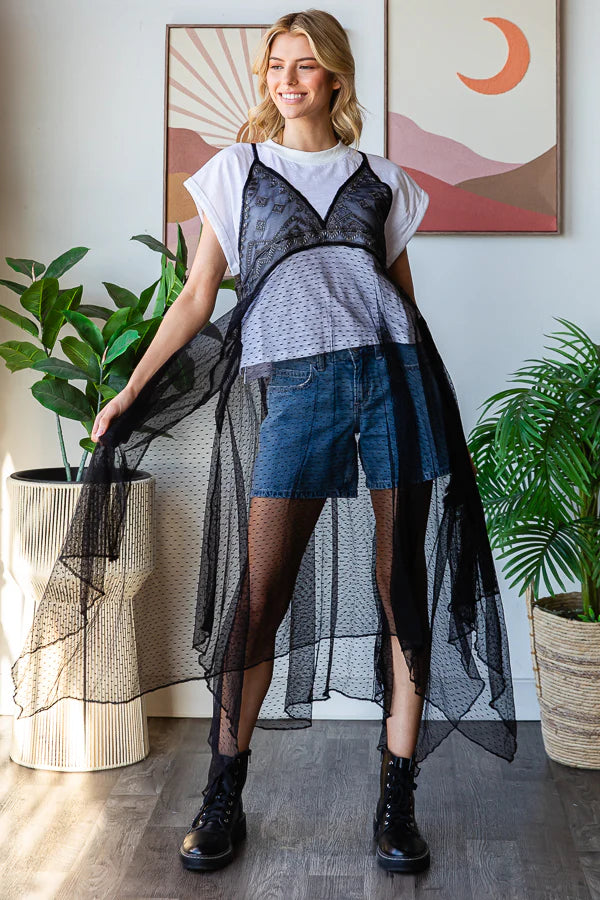 Shelby Sheer Maxi Top