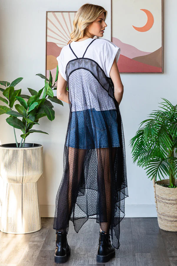 Shelby Sheer Maxi Top
