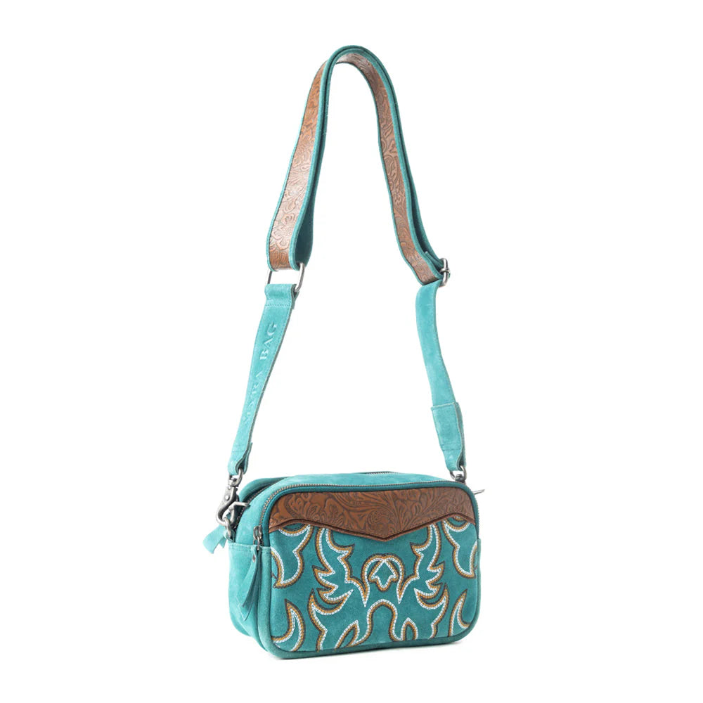 Marla Range Shoulder Bag in Blue