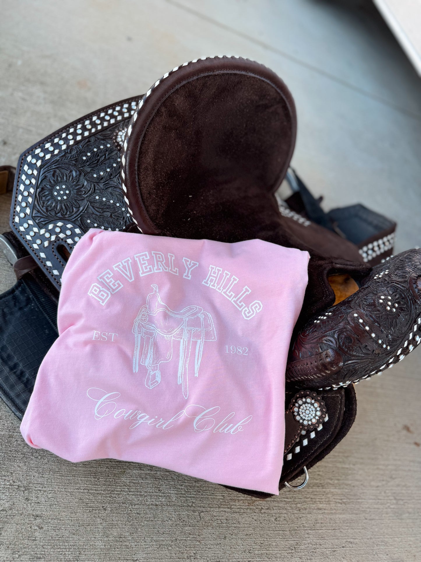 Beverly Hills Cowgirl Club Tee