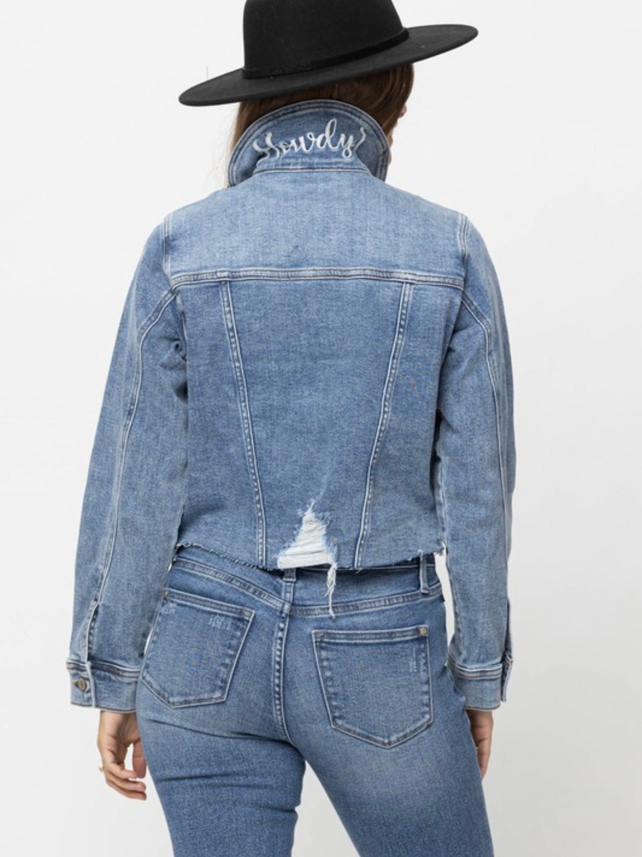 Howdy Judy Blue Jean Jacket