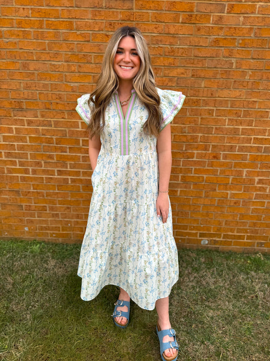 Bows and Blooms Dress