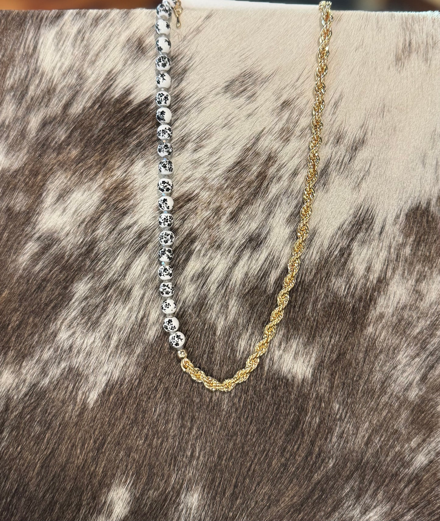 Half and Half Necklaces
