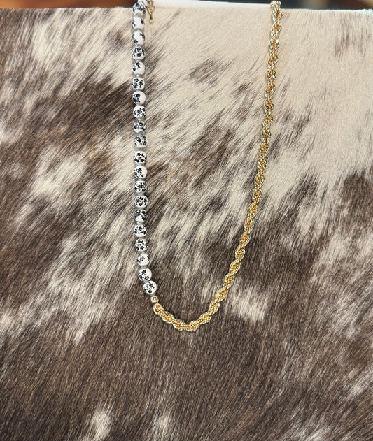 Half and Half Necklaces