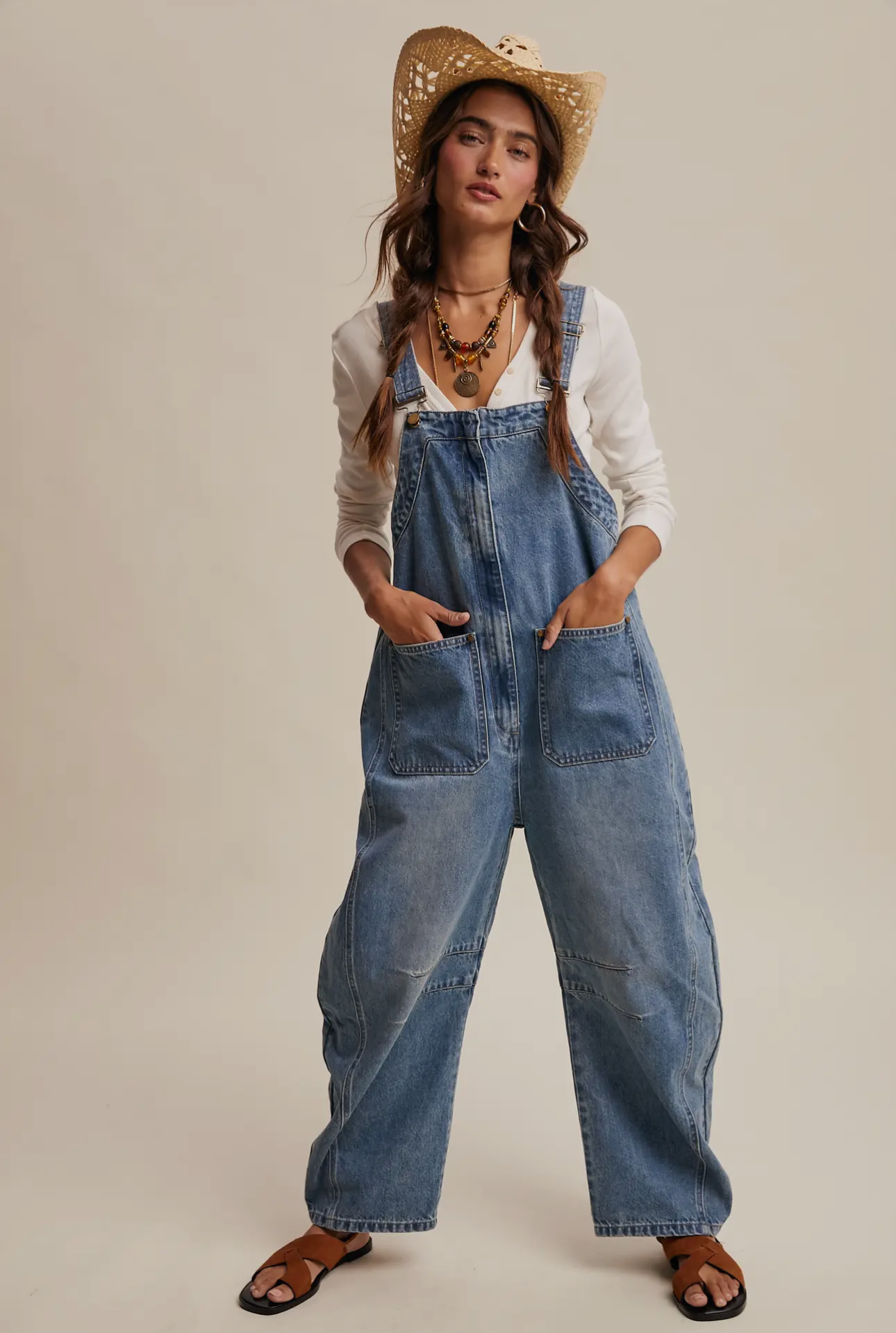 Free To Be Denim Overalls