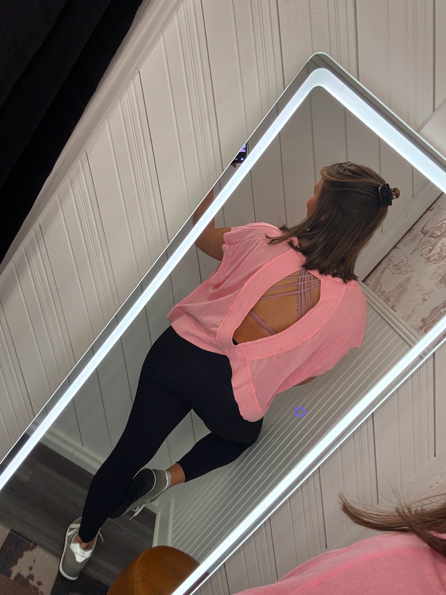 Active Open Back Tops