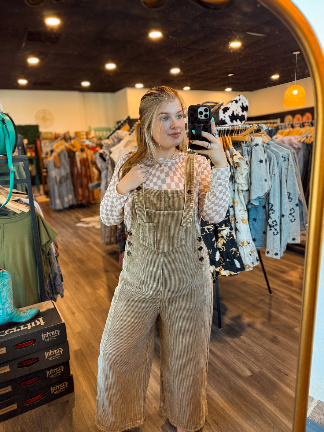 Corduroy Cool Overalls