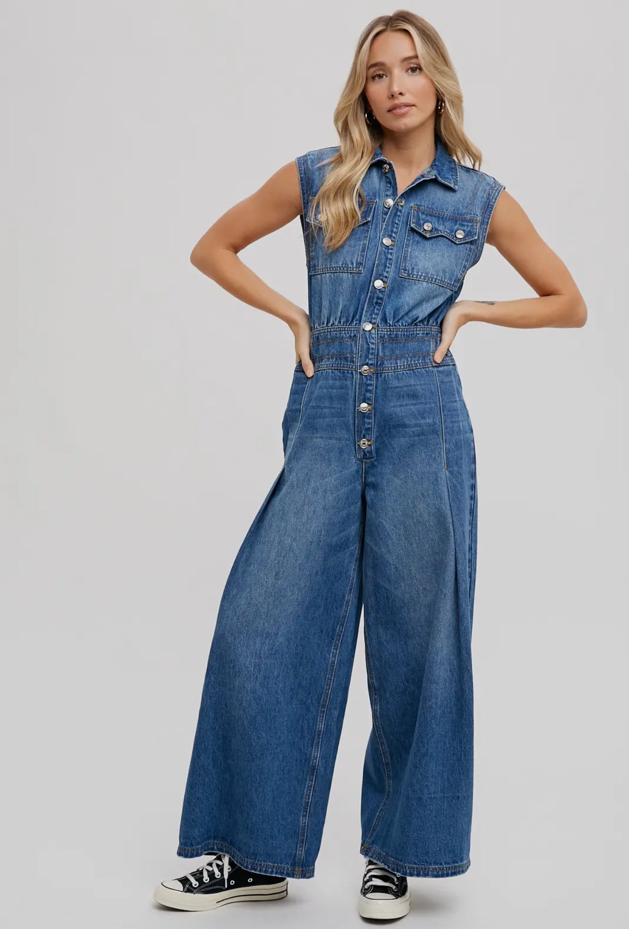 Jolene Denim Jumpsuit