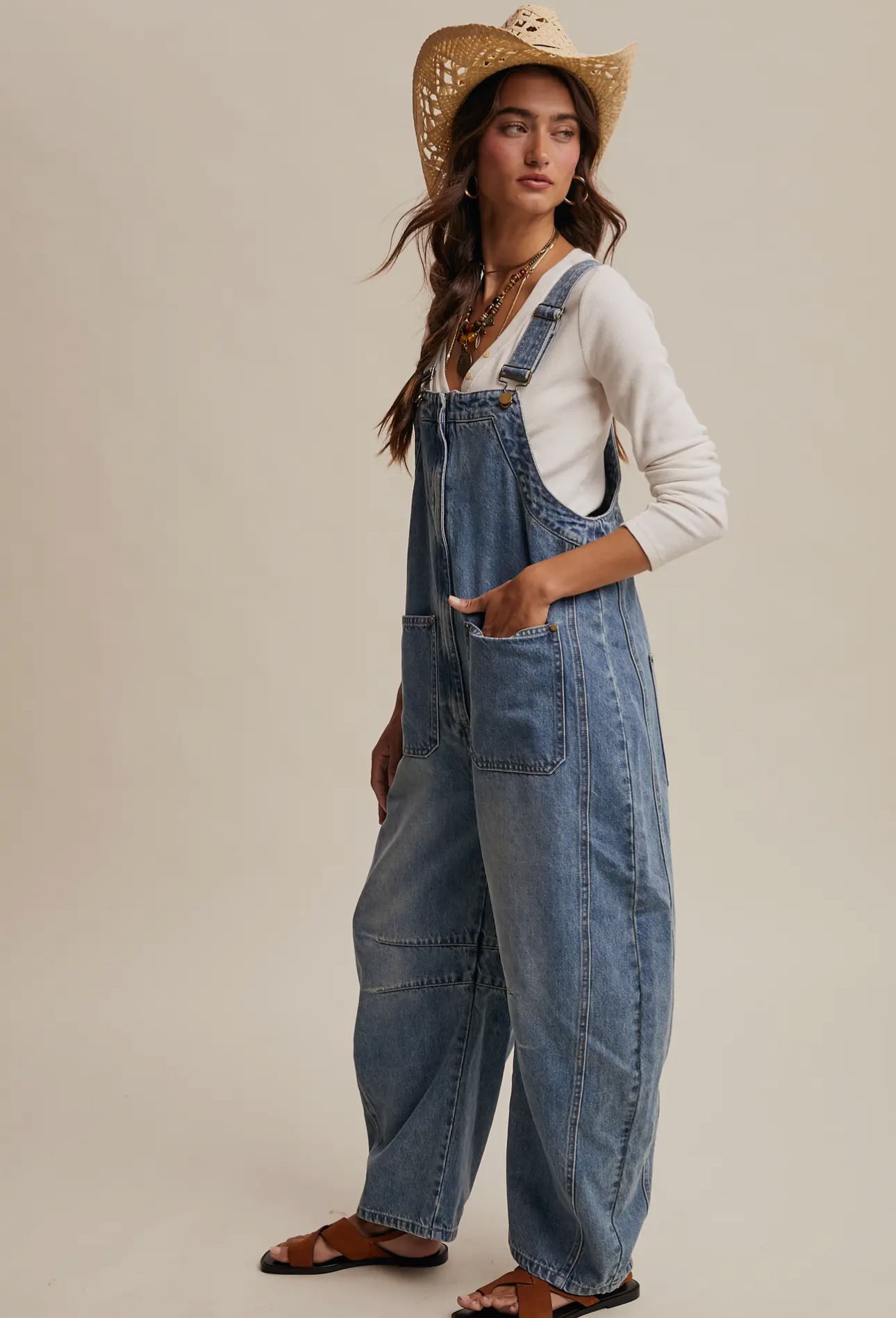 Free To Be Denim Overalls