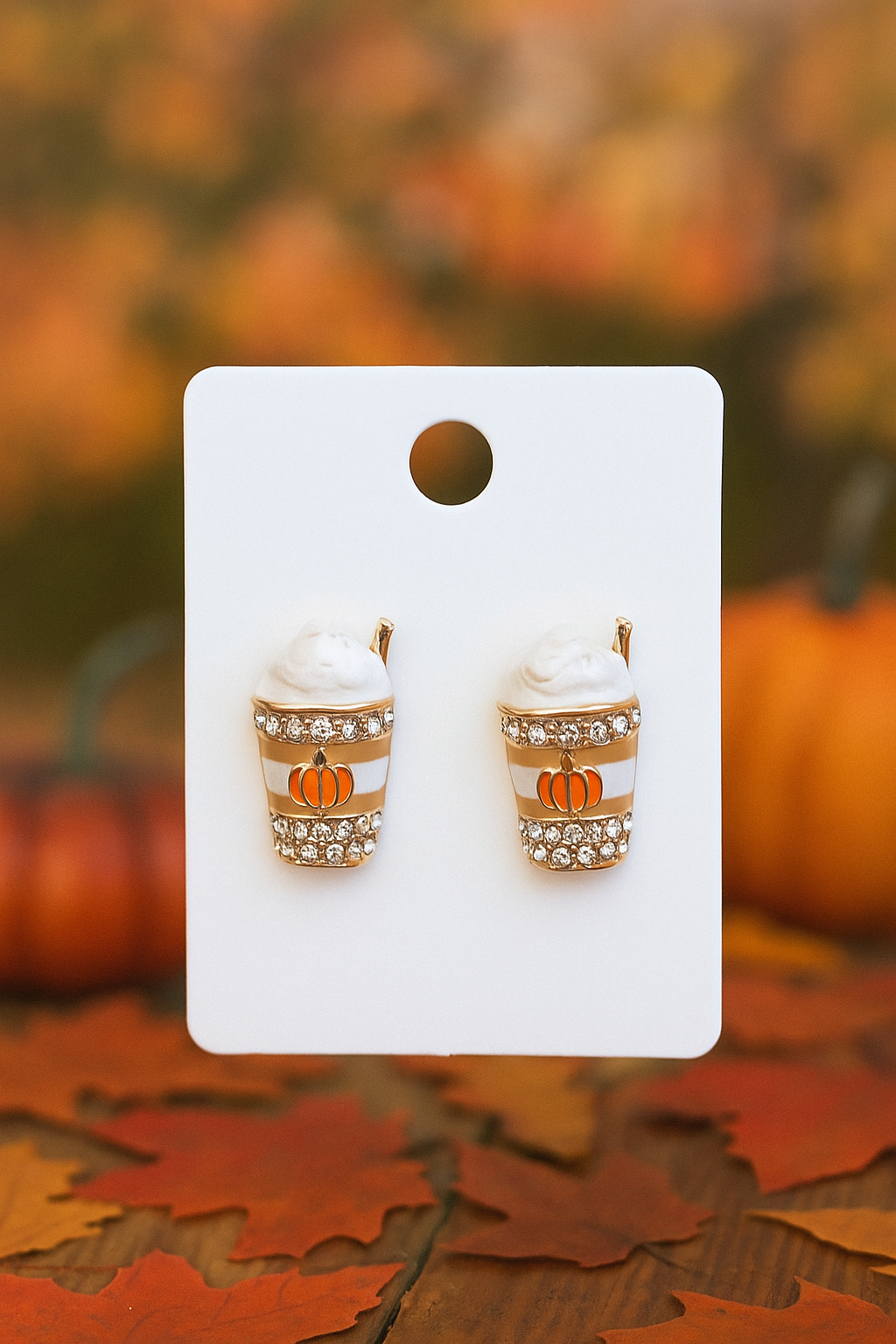 Pumpkin Spice Studs