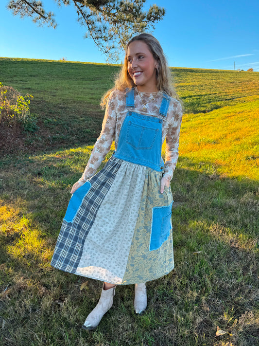 The Sweet Overall Dress