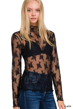 Load image into Gallery viewer, Floral Lace Layering Top
