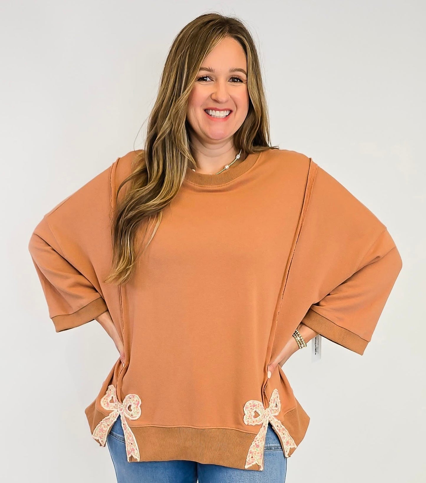Cozy Bow Crewneck