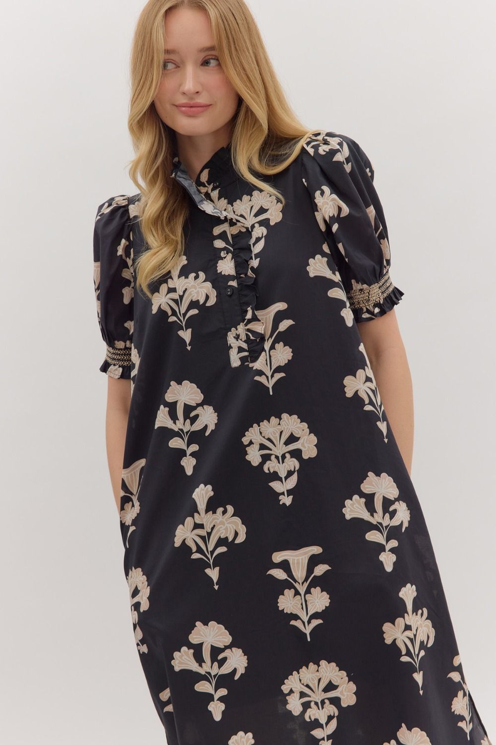 Beauty in Black Dress