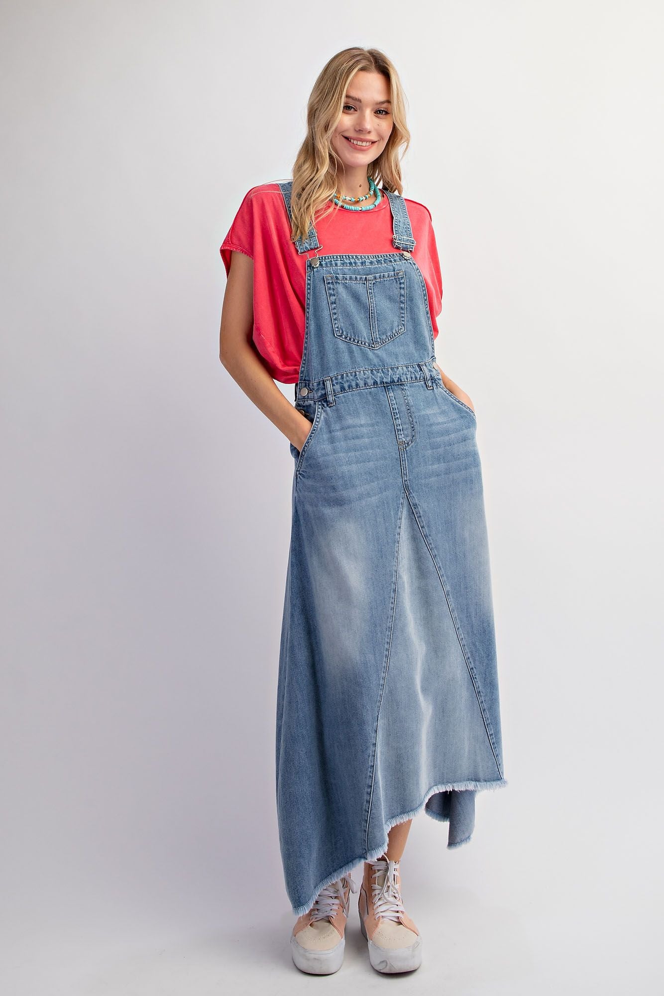 Denim Skirtall Dress