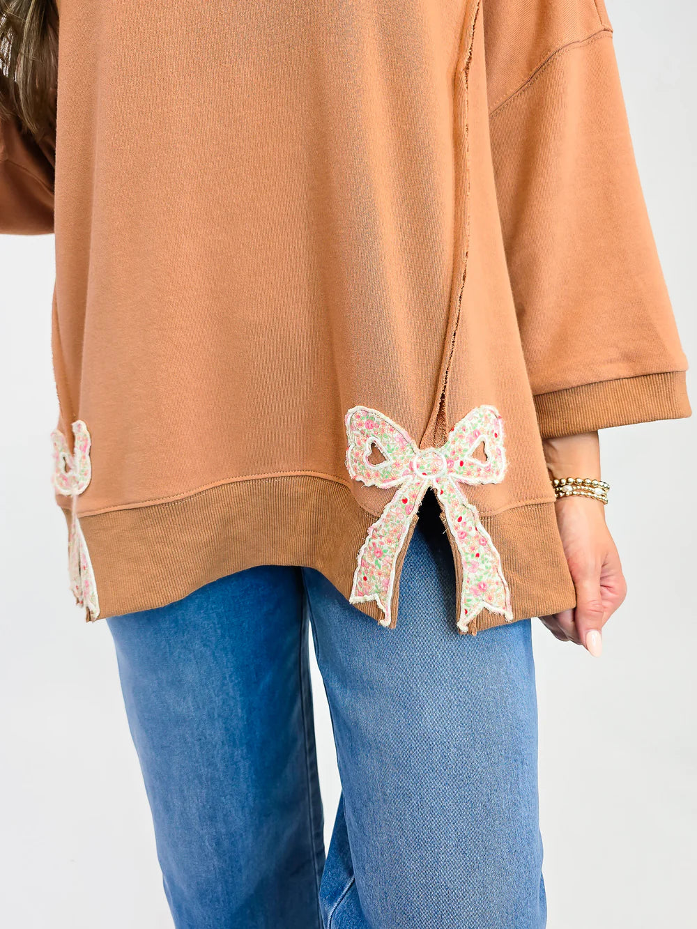 Cozy Bow Crewneck