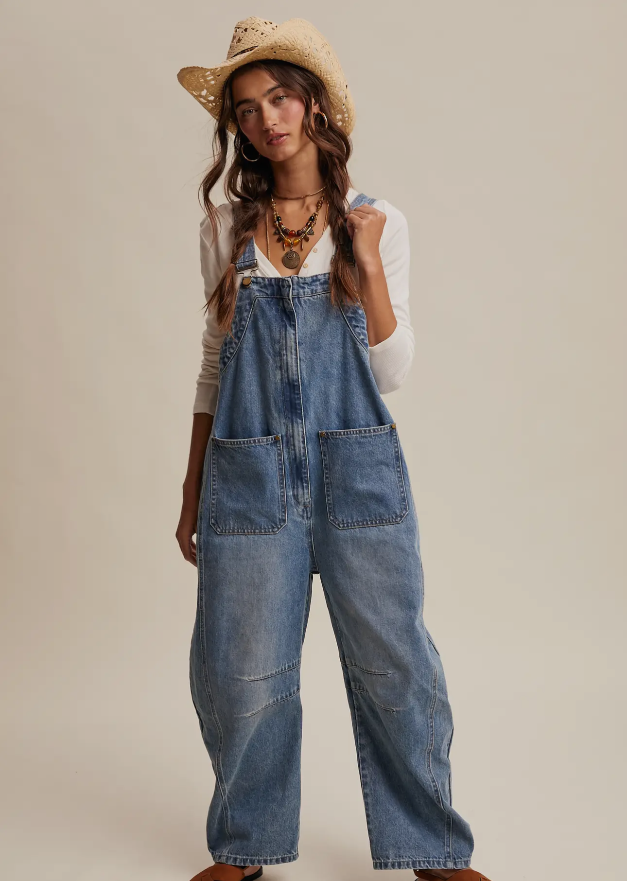 Free To Be Denim Overalls