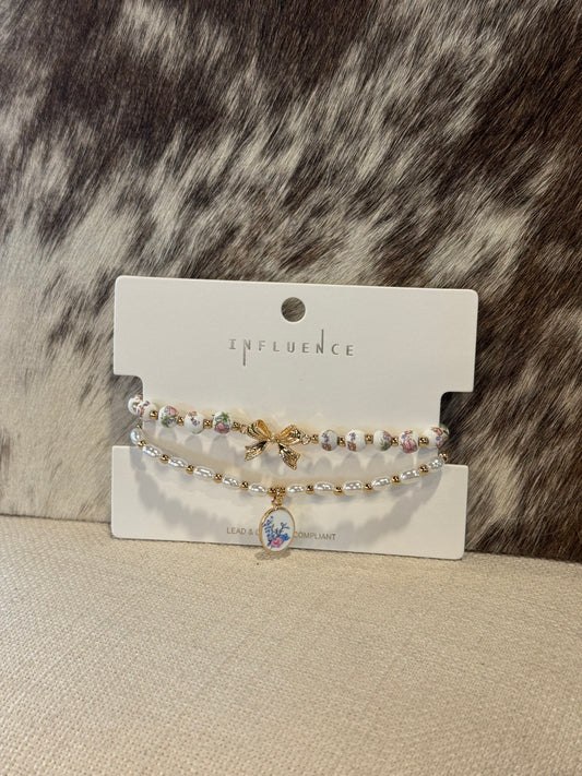 Assorted Girly Bracelet Set