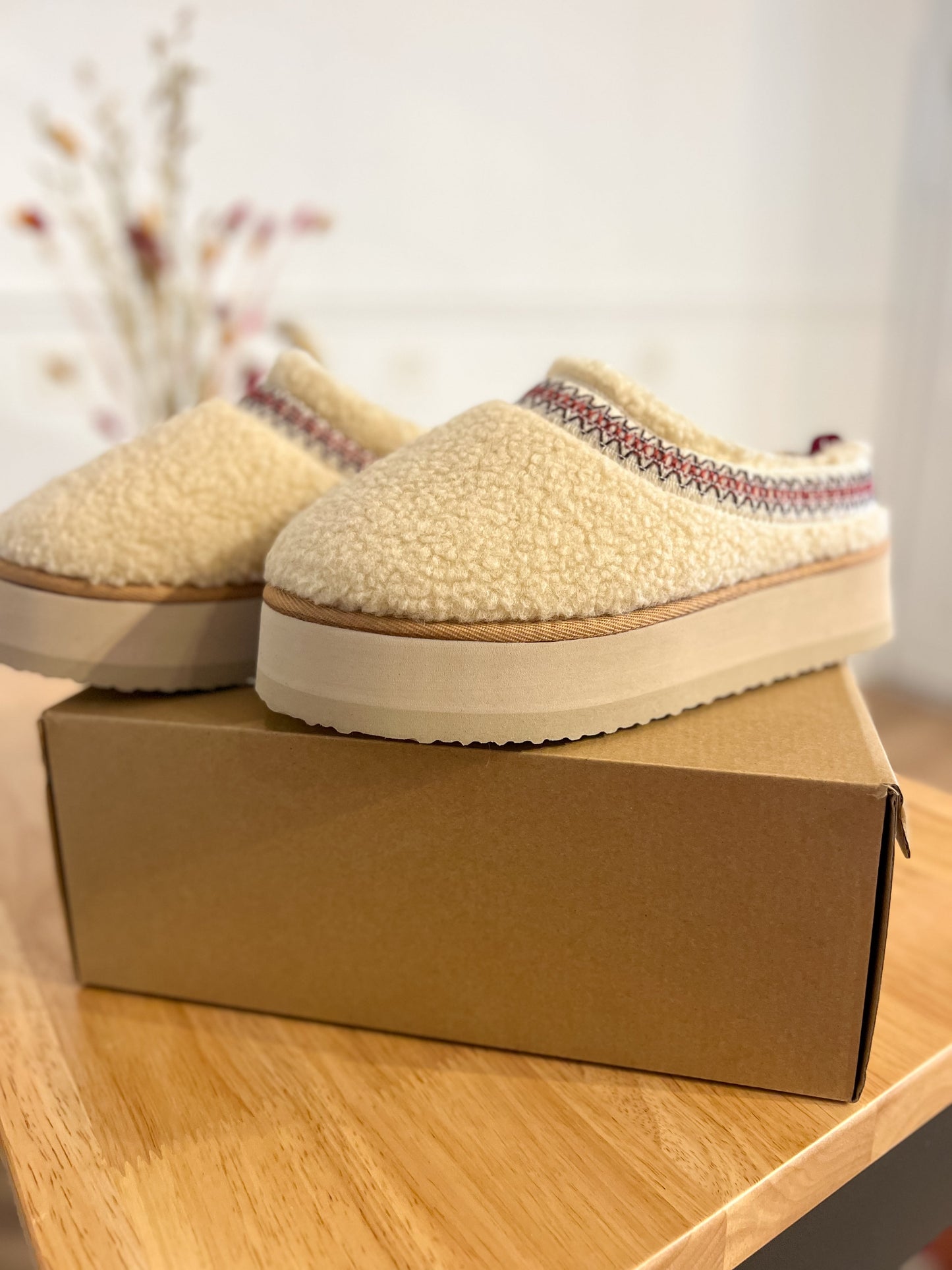 Simply Southern Platform Sherpa Shoes