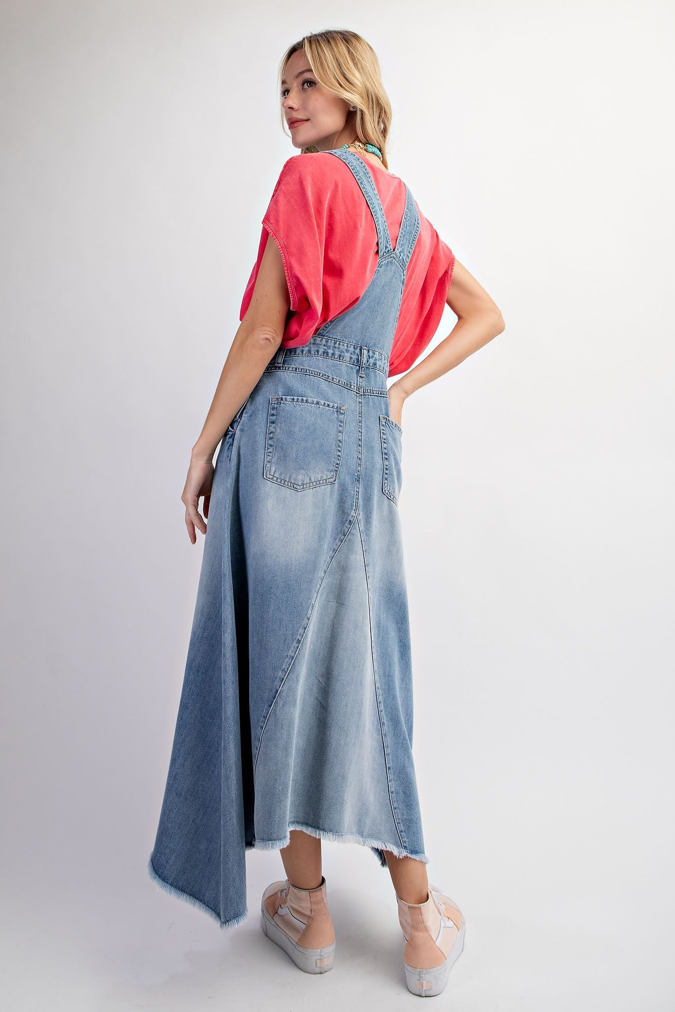 Denim Skirtall Dress