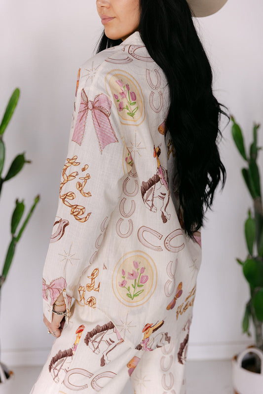 Coquette Cowgirl Top