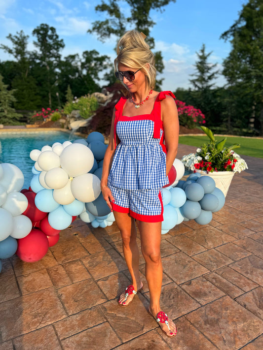 Glory Gingham Set