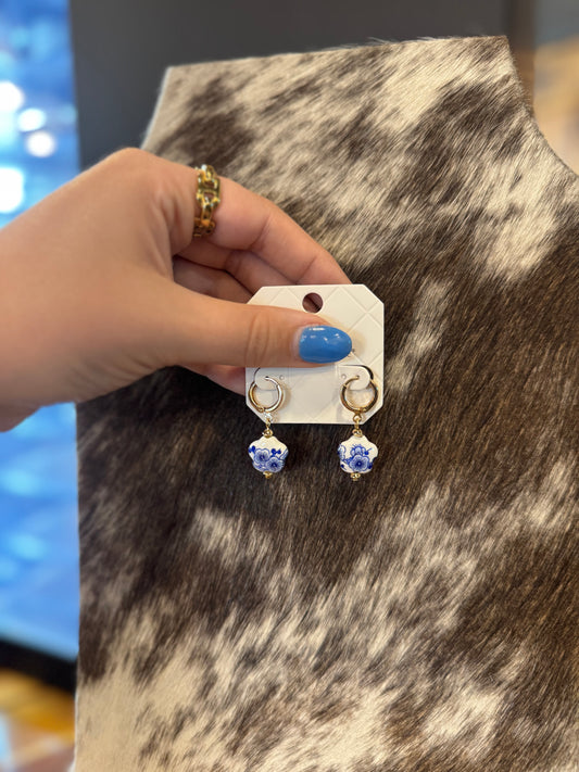 Timeless Blue Earrings