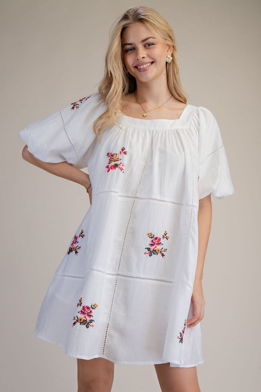 Cottage Cross-stitch Dress