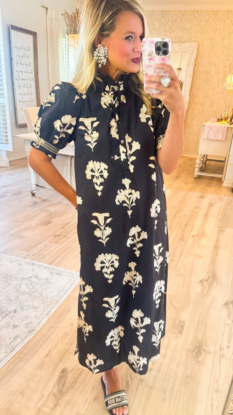 Beauty in Black Dress