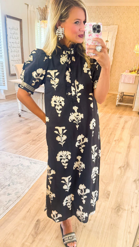 Beauty in Black Dress