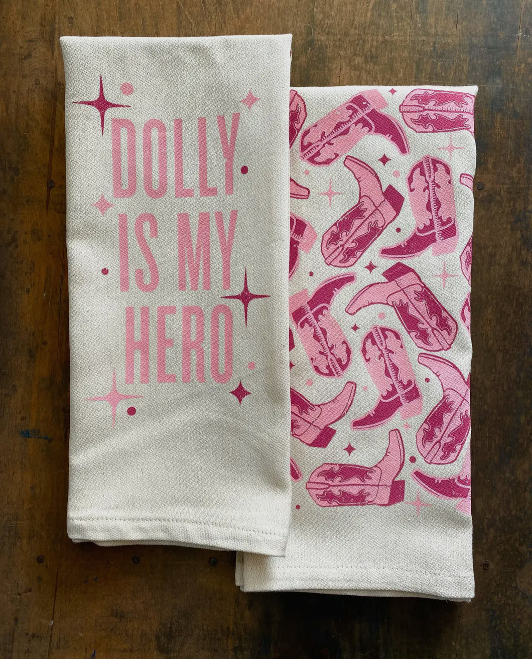 Dolly is My Hero Kitchen Towel
