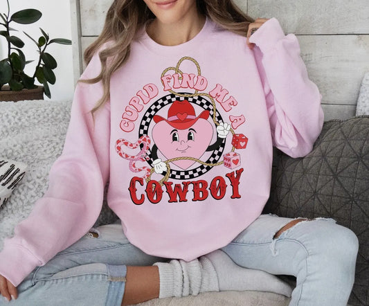 Cupid Cowboy Sweatshirt