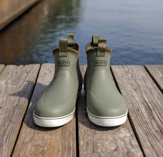 Olive Buoy Boots